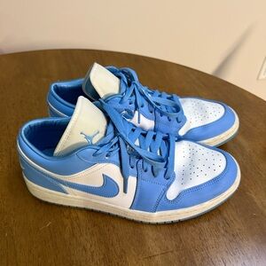 Nike Sky Blue and White Sneakers
